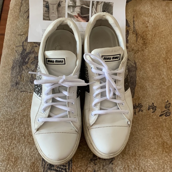 Miu Miu 100% authentic woman’s sneakers size 39 - Picture 3 of 16